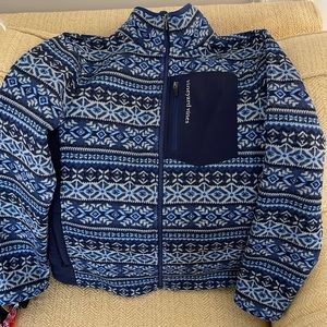 Vineyard Vines fleece jacket. EUC size medium (12-14)